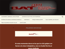 Tablet Screenshot of batsindikatua.com